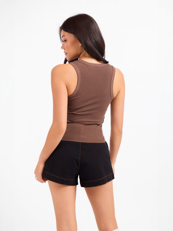 Ruby Studded Knit Tank
