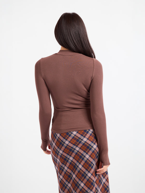 Ronan Knit Top - back crop view