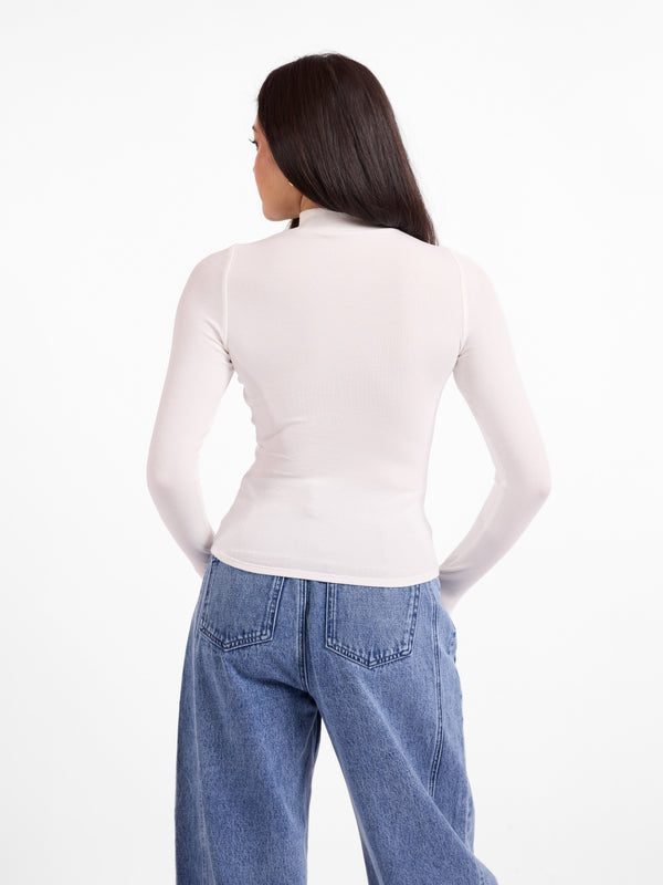 Ronan Knit Top - back crop view