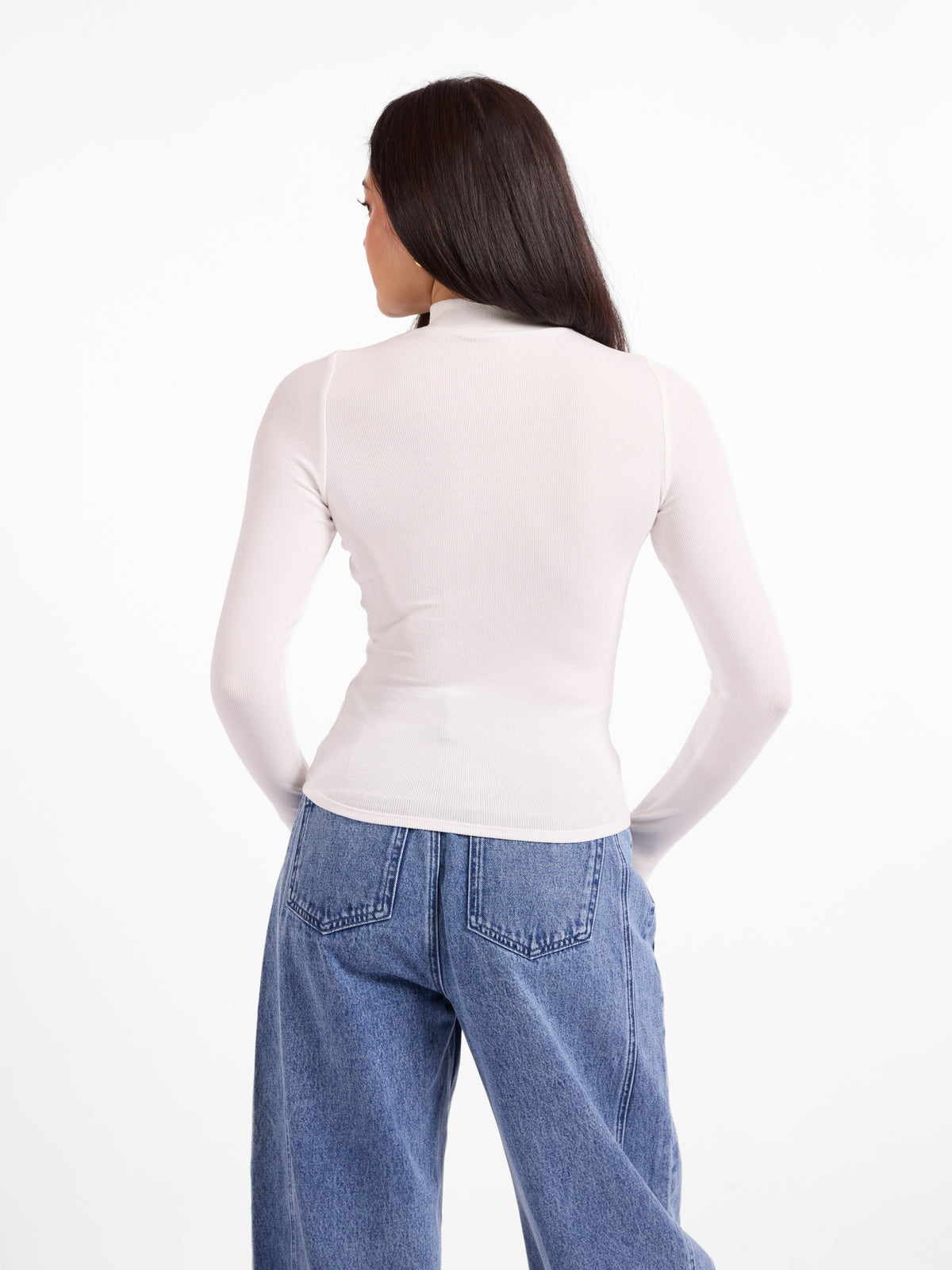 Ronan Knit Top - back crop view
