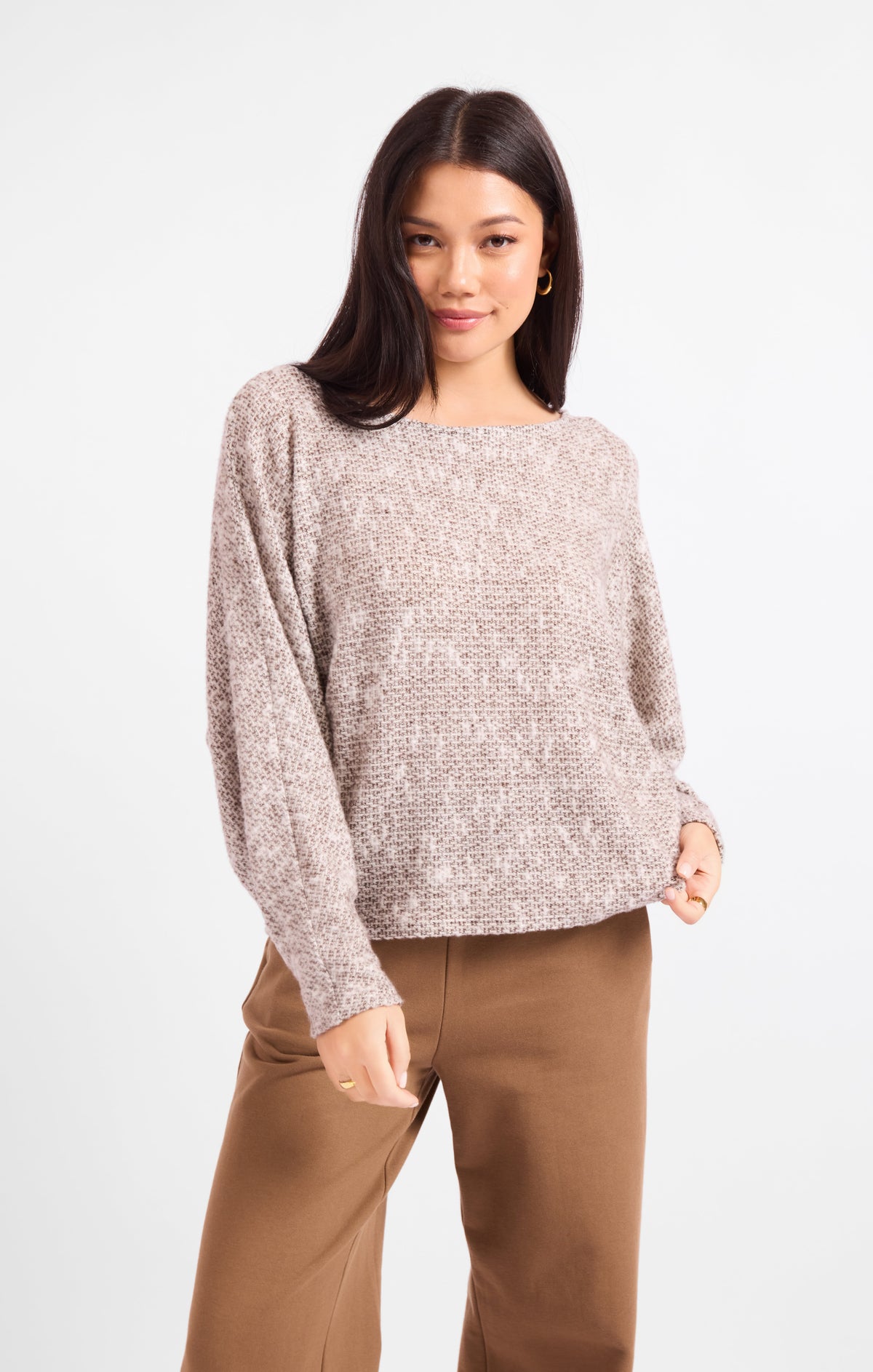 Billie Dolman Slv Knit Top