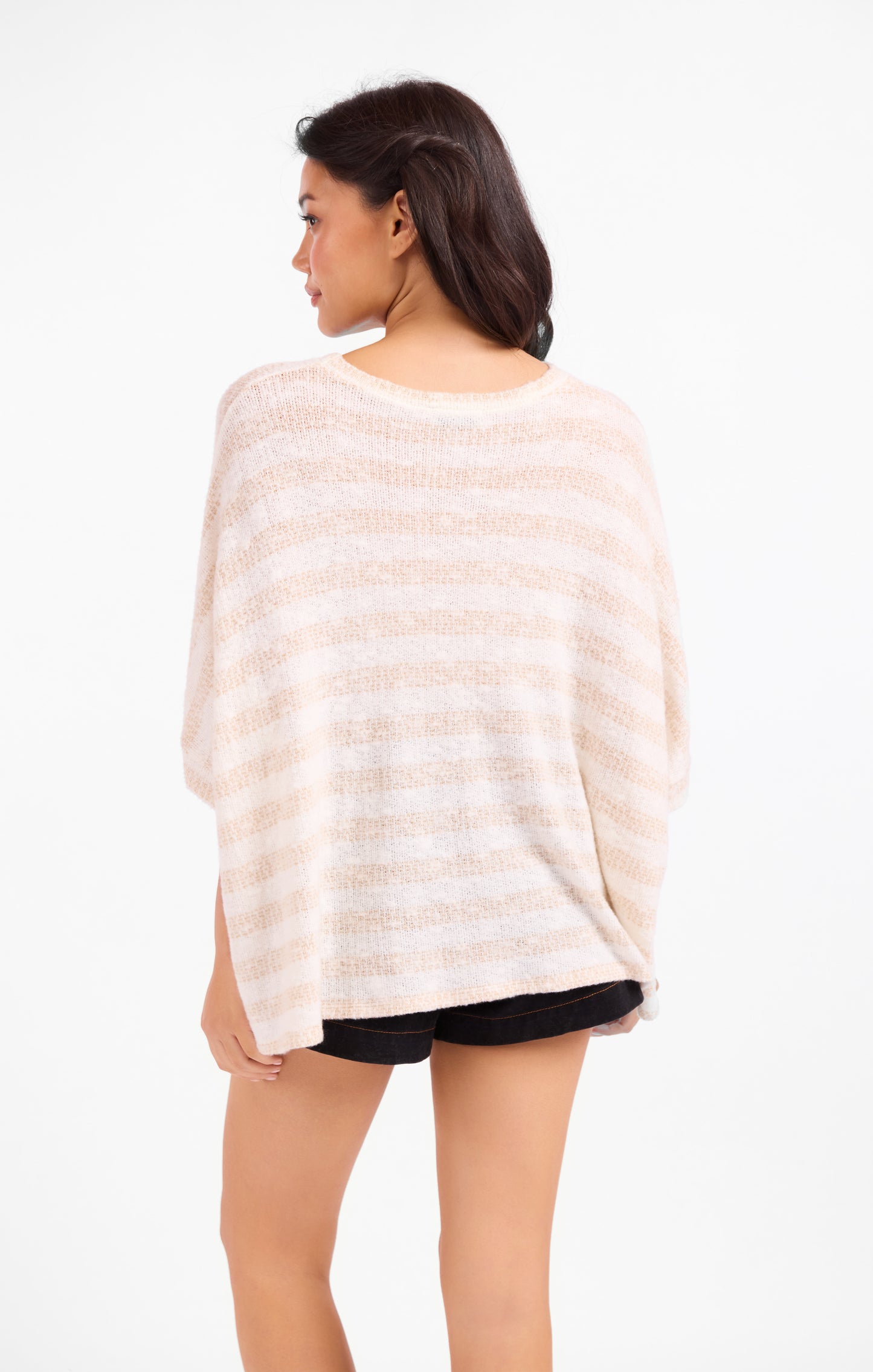 Billie Stripe Brushed Dolman Top