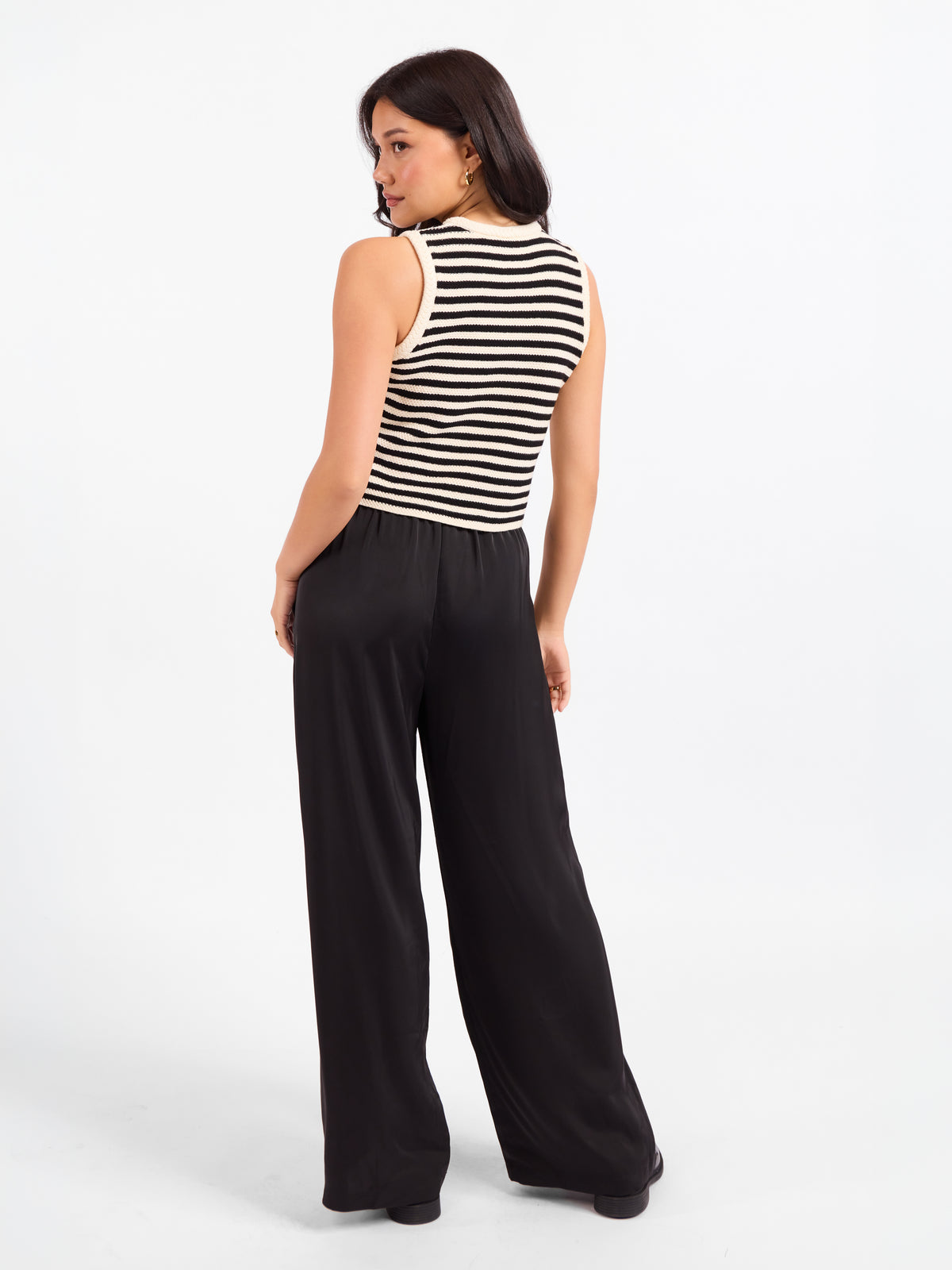 Manon Stripe Sweater Vest