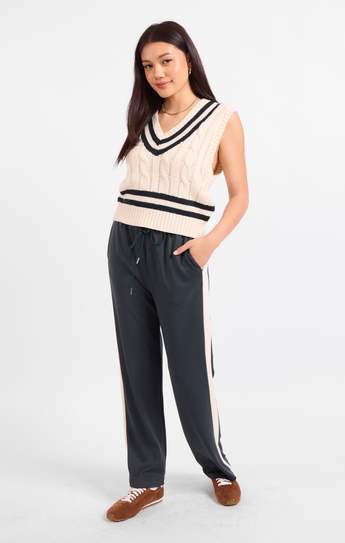 Novel V Neck Sweater Vest