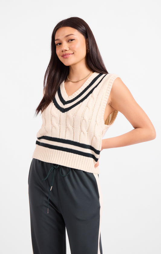 Novel V Neck Sweater Vest