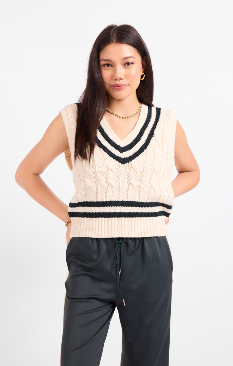 Novel V Neck Sweater Vest