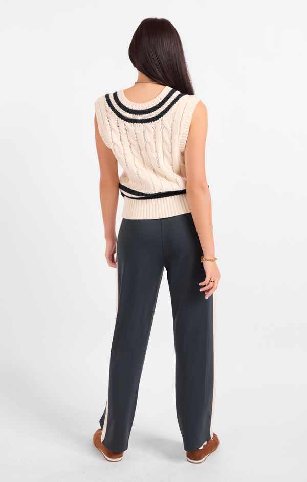 Novel V Neck Sweater Vest