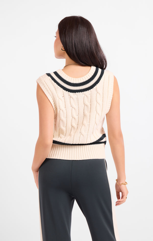 Novel V Neck Sweater Vest