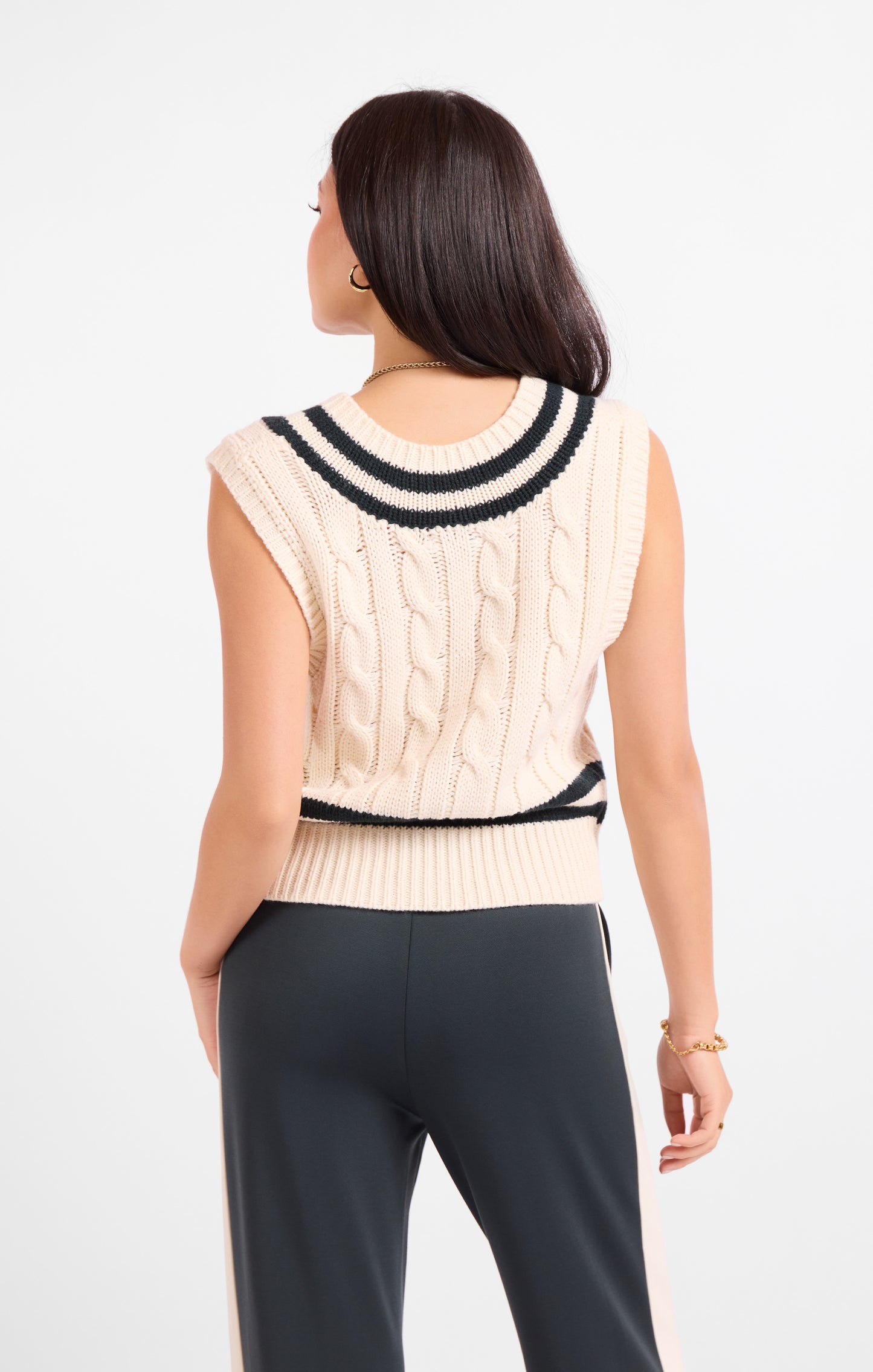 Novel V Neck Sweater Vest