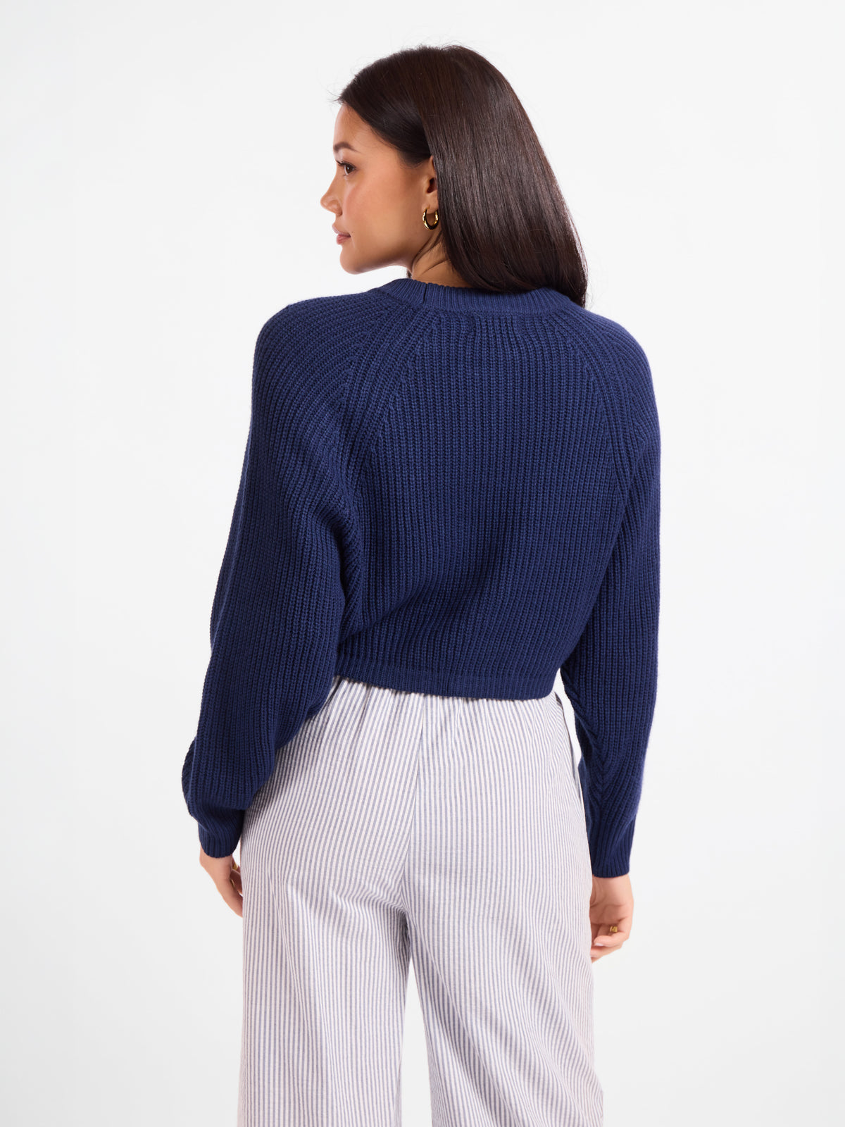 Calm Reader Pullover - back crop view