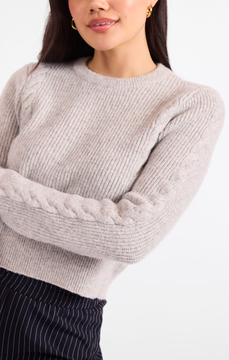 Bree Cable Knit Sweater