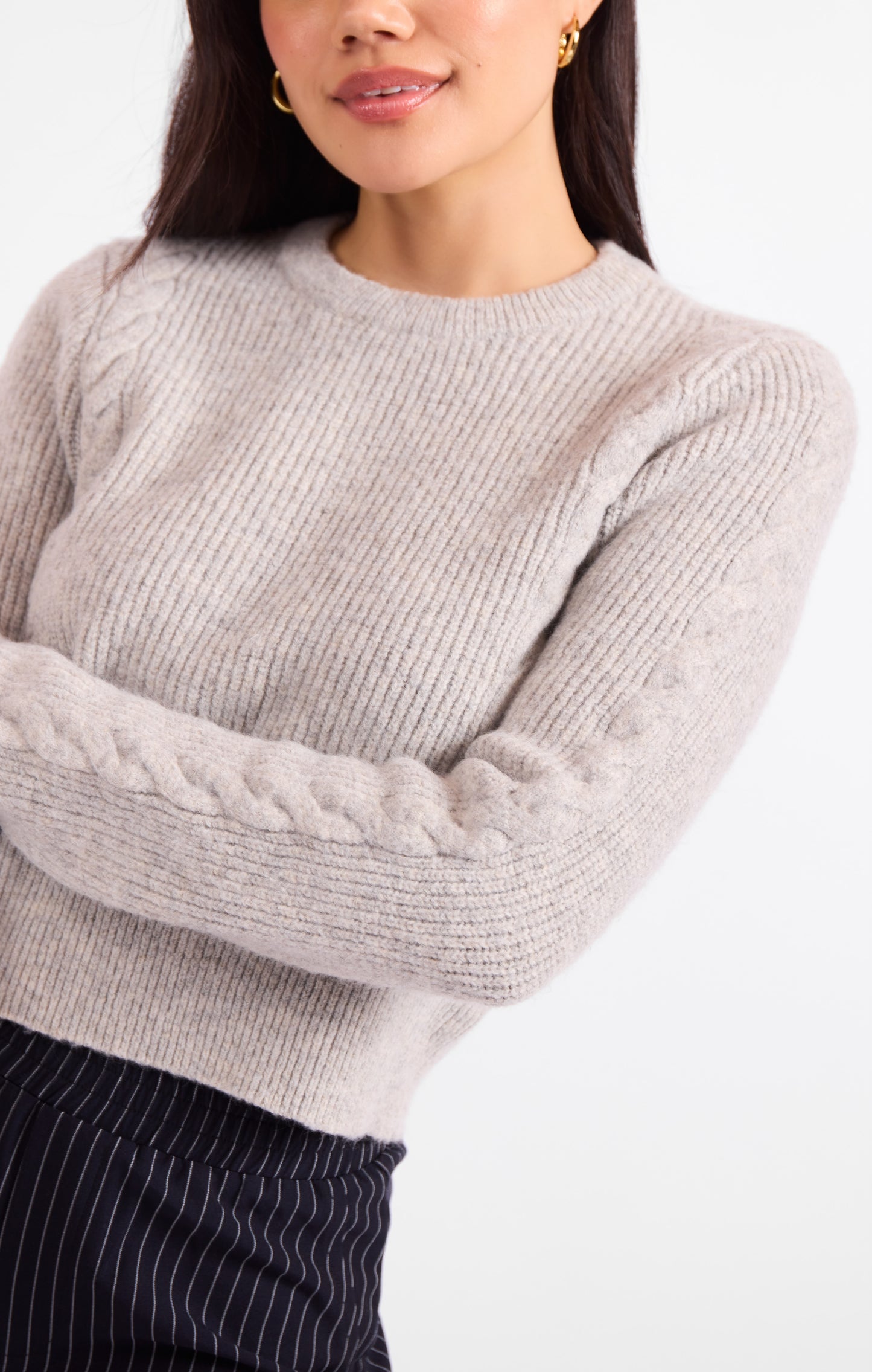Bree Cable Knit Sweater