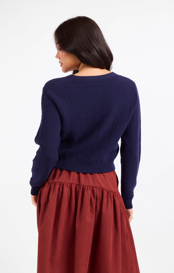 Esme Embroidered Horse Cardigan