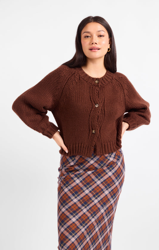 Dance More Buttoned Cardigan