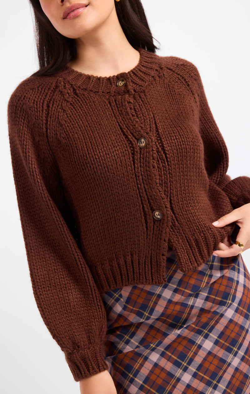 Dance More Buttoned Cardigan