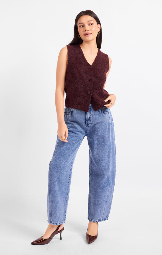 Warm Cider Sweater Vest