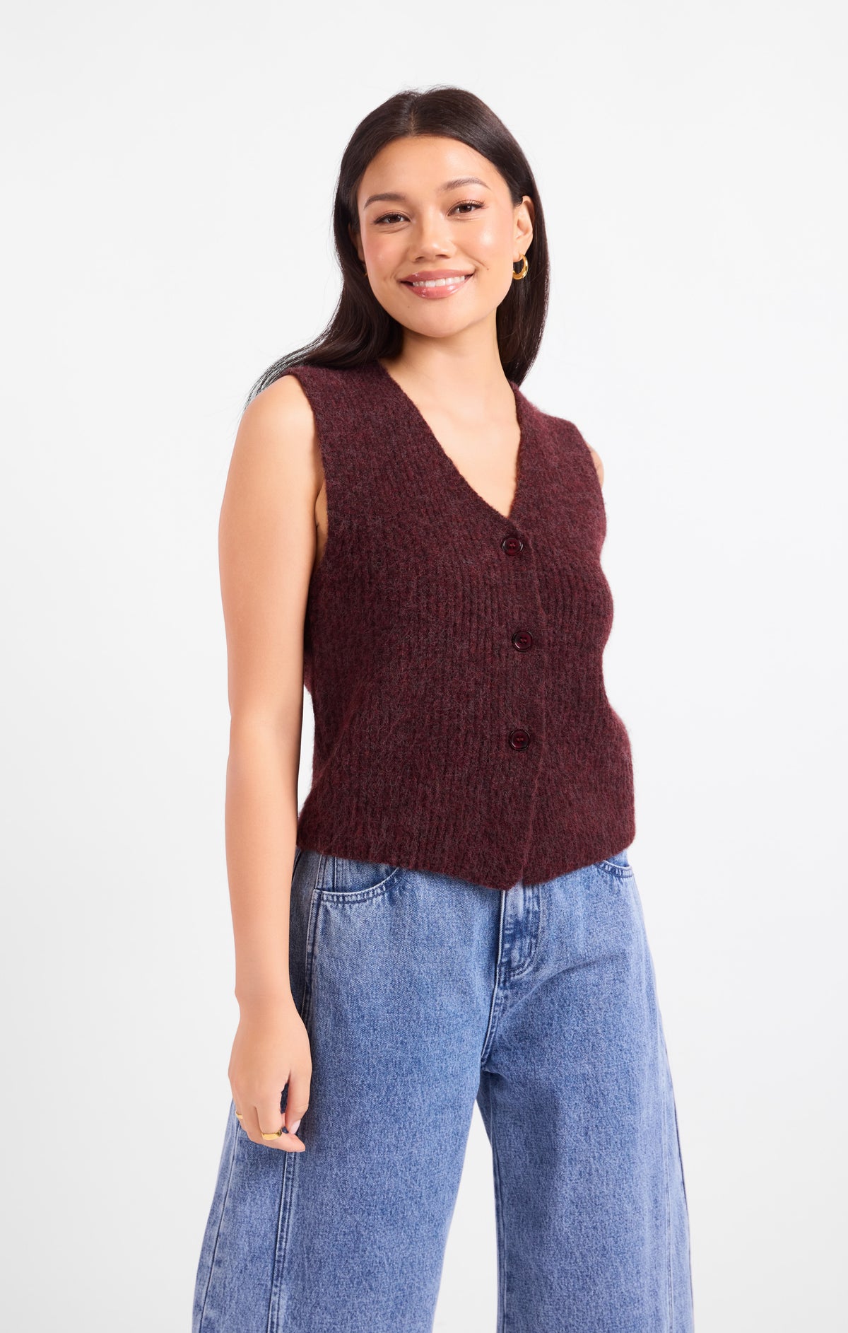 Warm Cider Sweater Vest