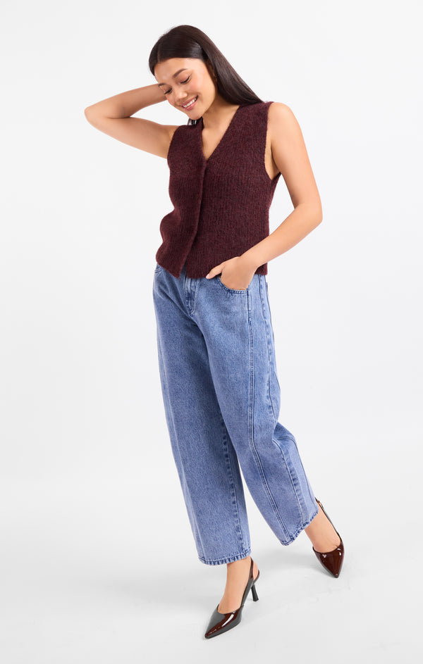 Warm Cider Sweater Vest