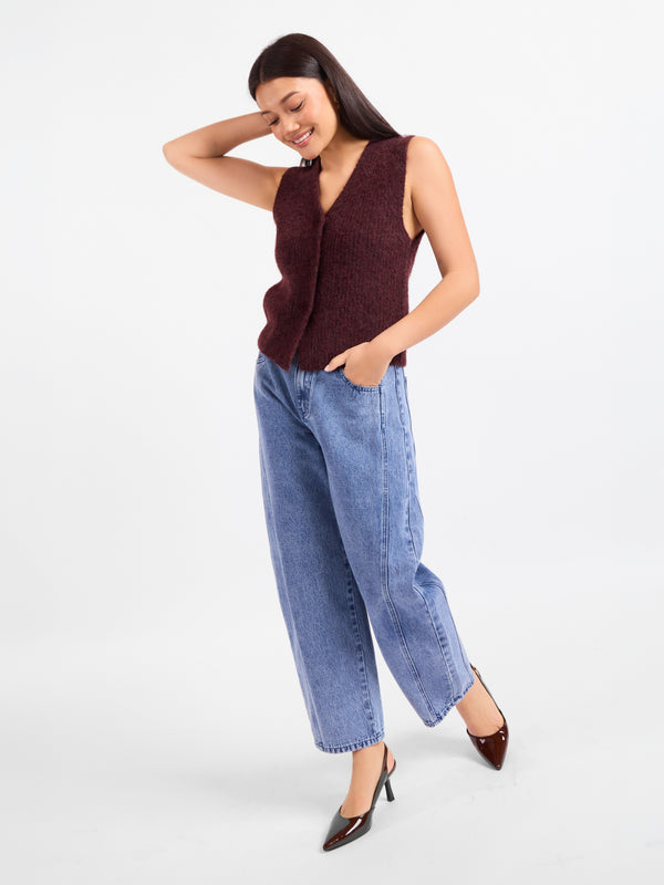 Warm Cider Sweater Vest - mood image