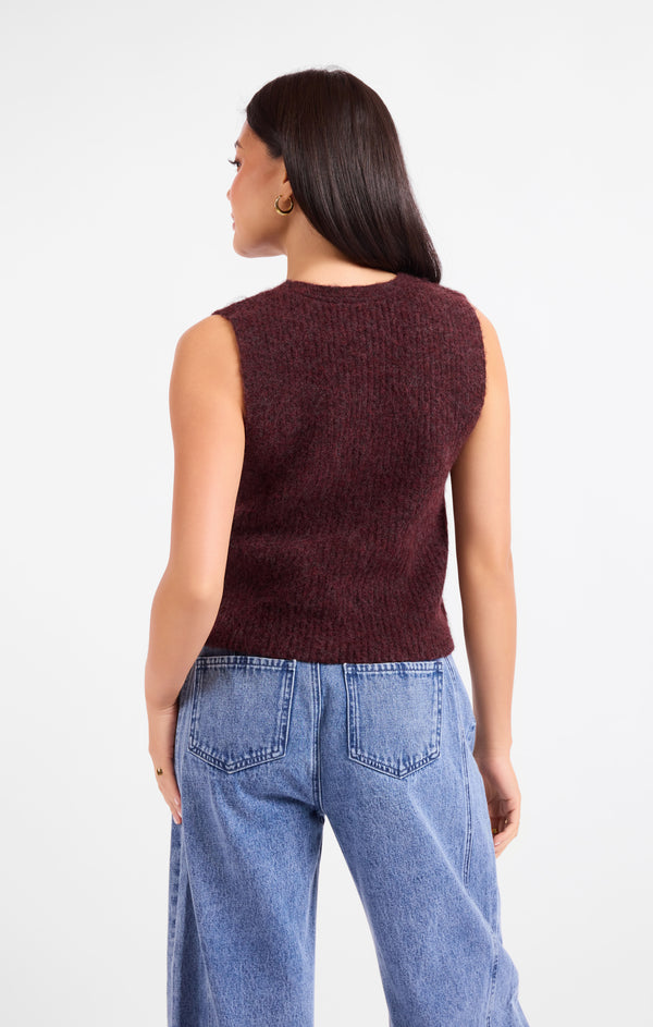 Warm Cider Sweater Vest