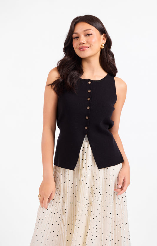 Margaux Sweater Waistcoat