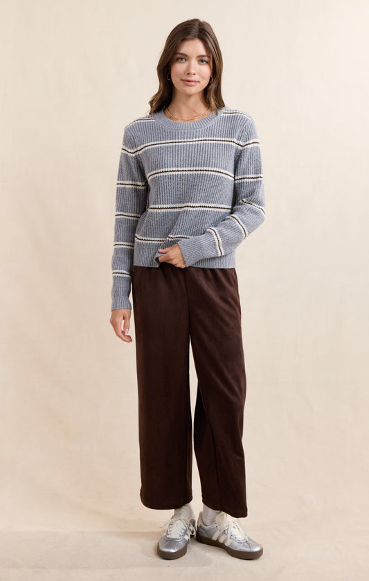 Warm Chai Stripe Sweater