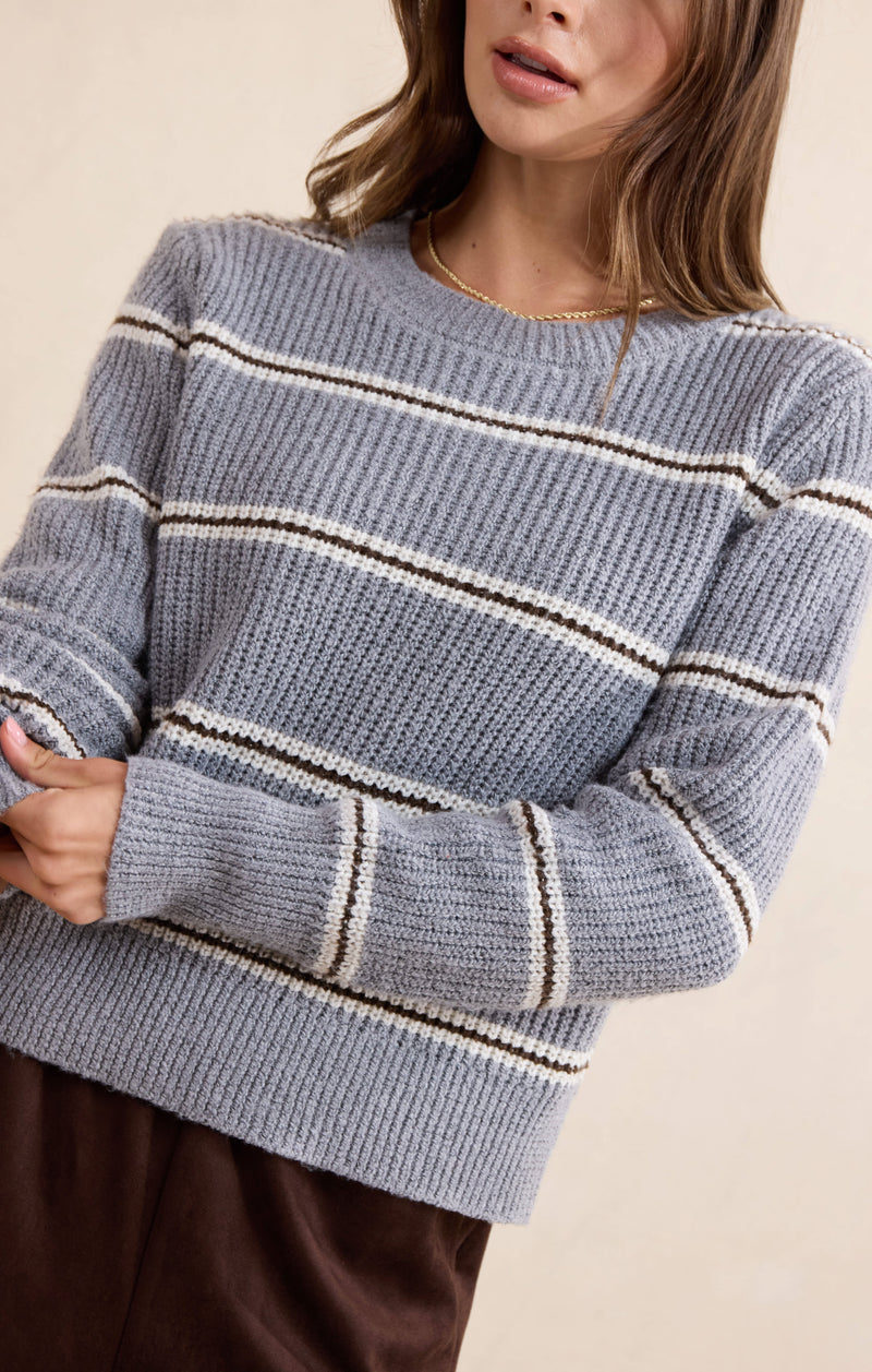 Warm Chai Stripe Sweater