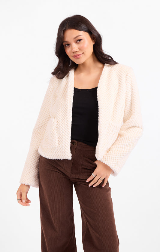 So So Soft Faux Fur Jacket
