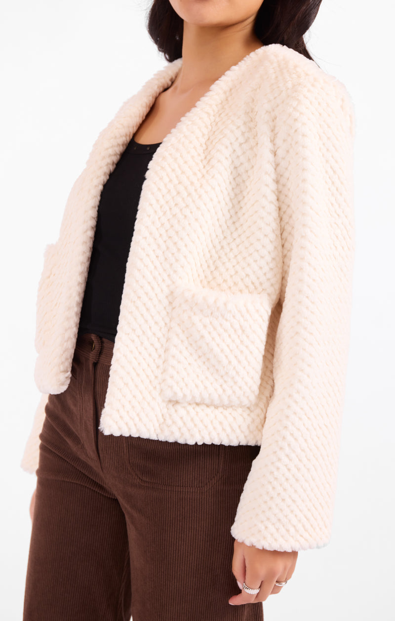 So So Soft Faux Fur Jacket