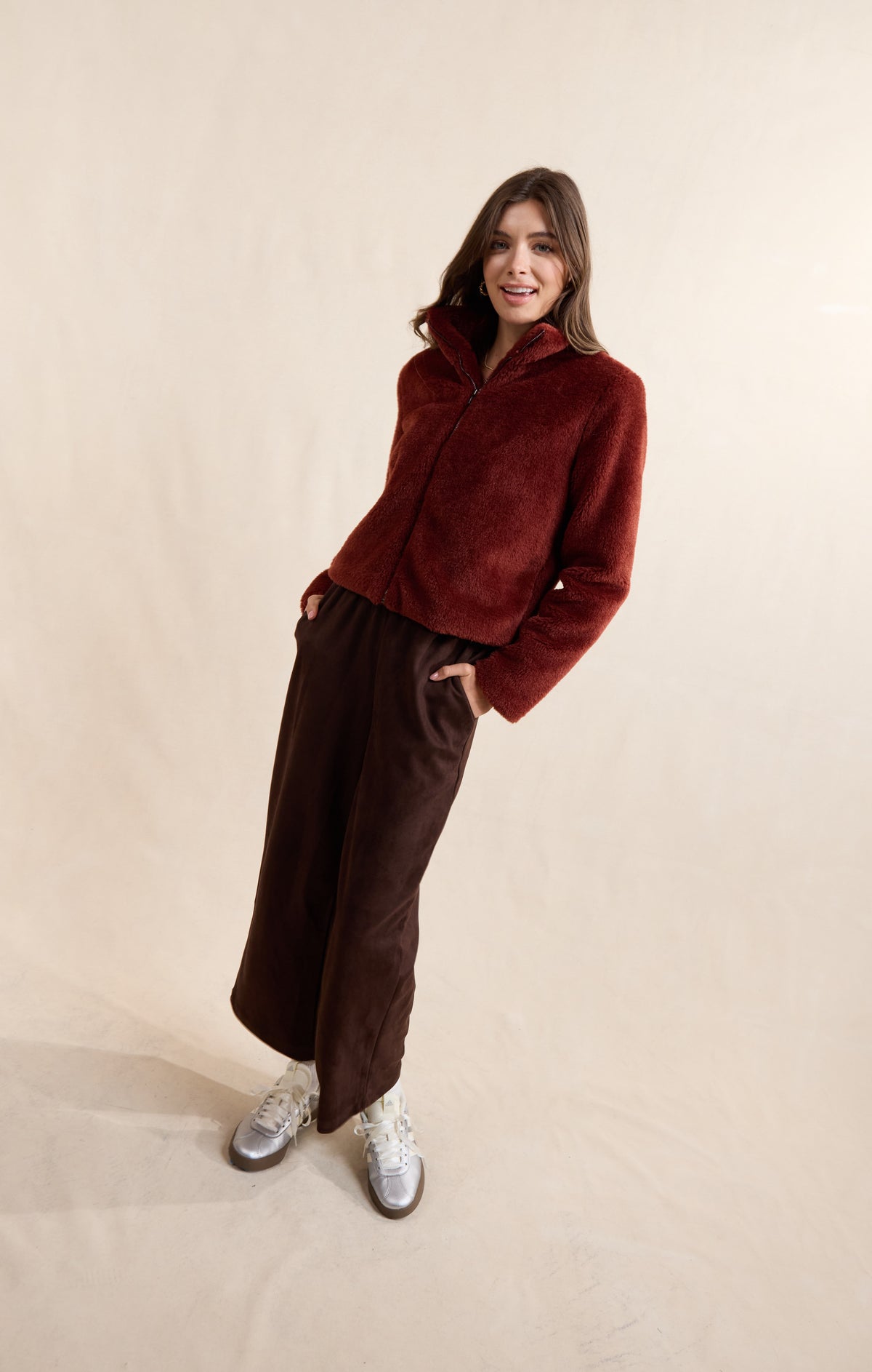 Teddy Faux Fur Jacket
