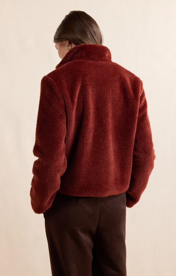 Teddy Faux Fur Jacket