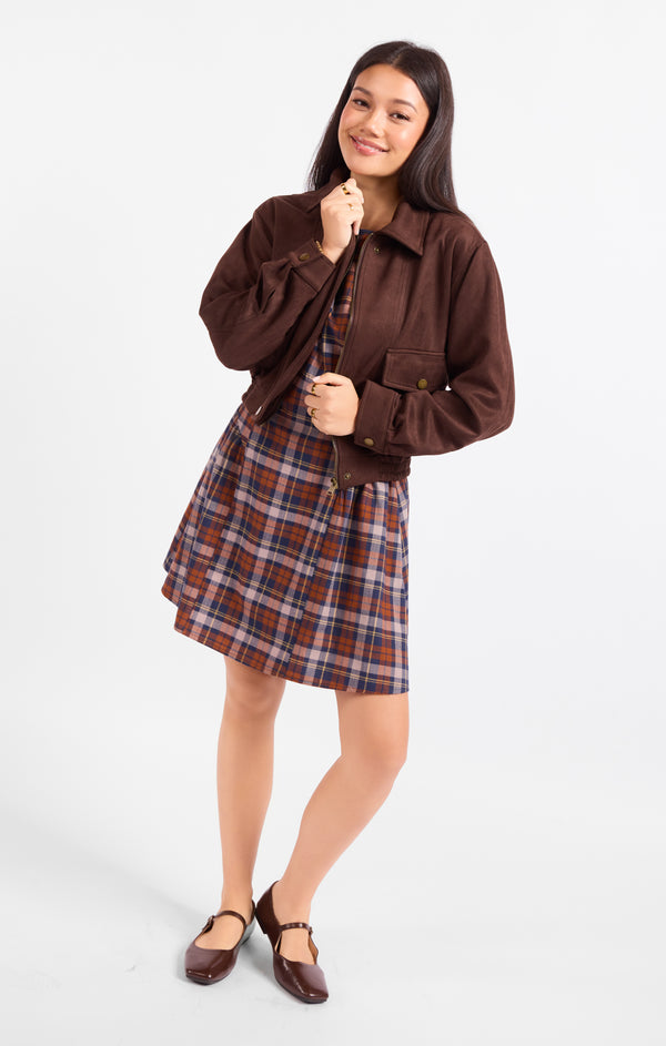 Risk Taker Faux Suede Jacket