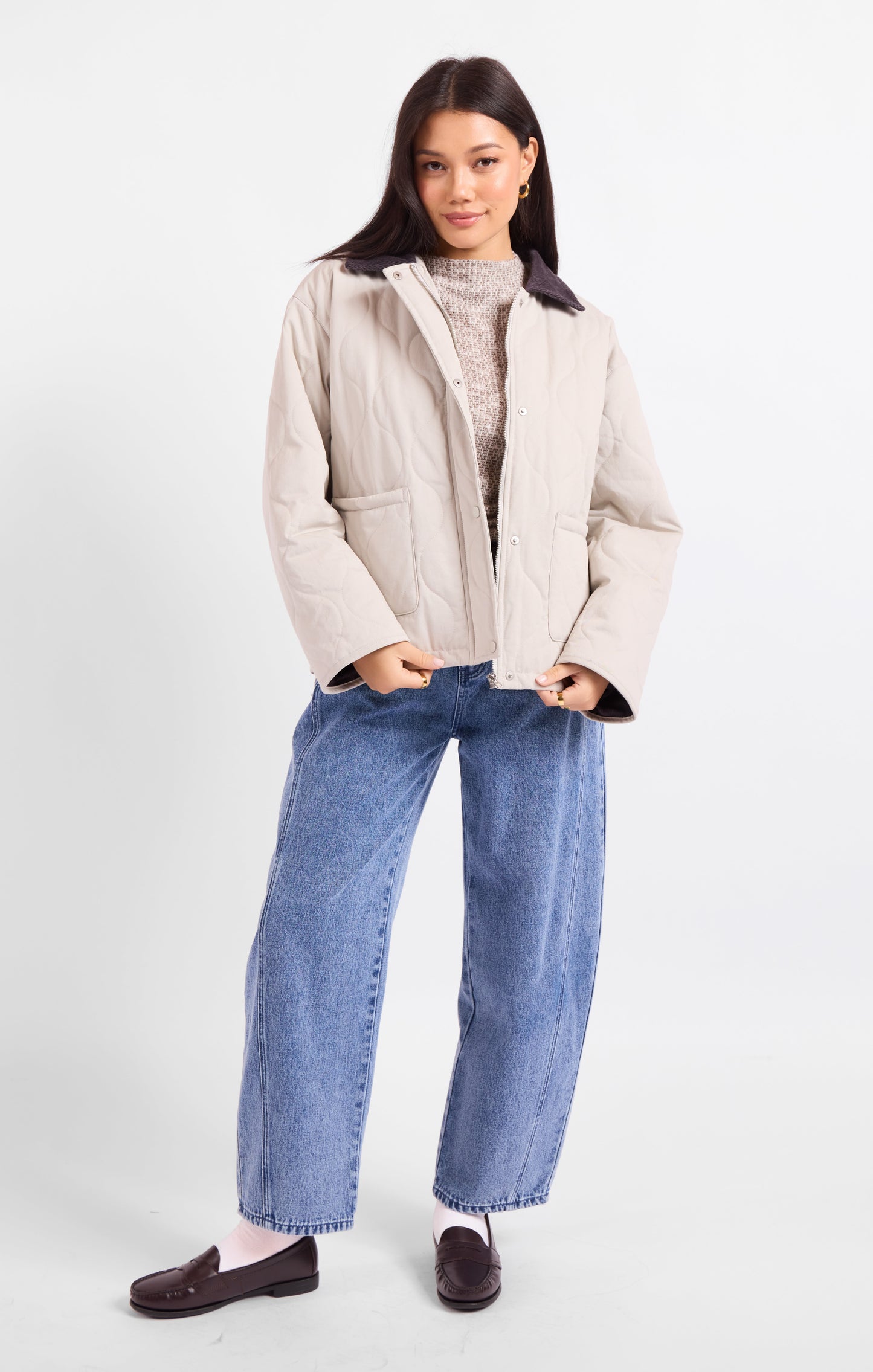 Chloe Quilted Barn Jacket