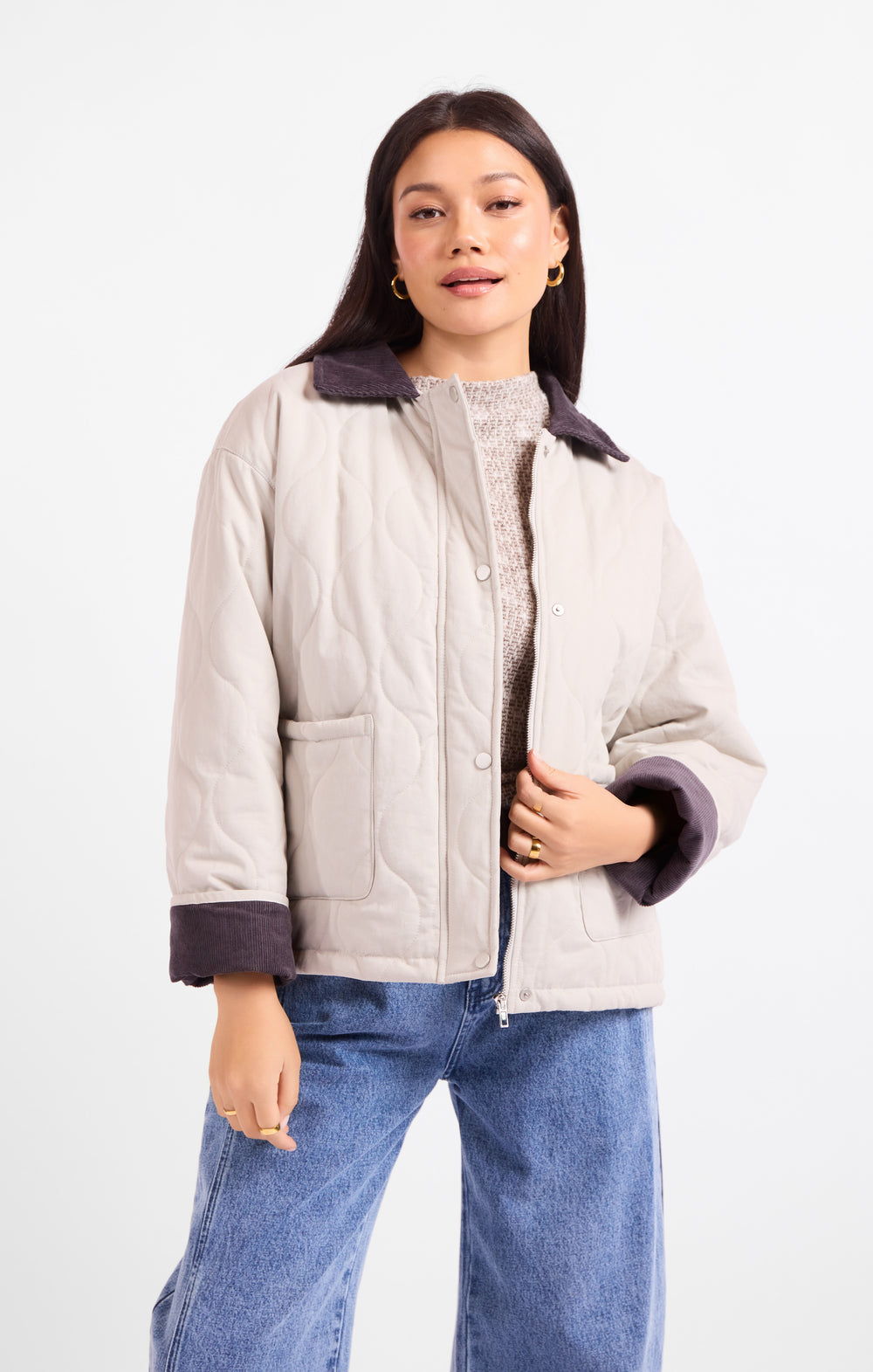 Chloe Quilted Barn Jacket