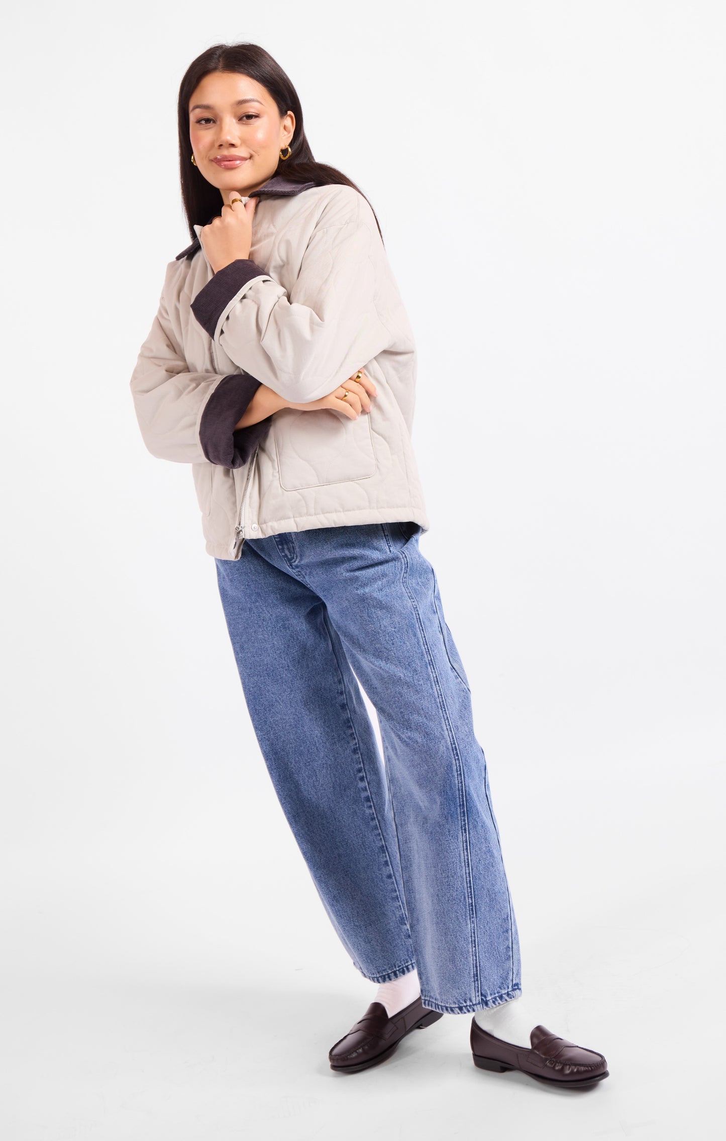 Chloe Quilted Barn Jacket