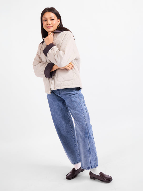 Chloe Quilted Barn Jacket - mood image