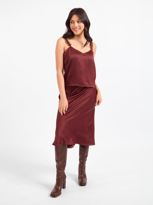 Ceremony Midi Skirt