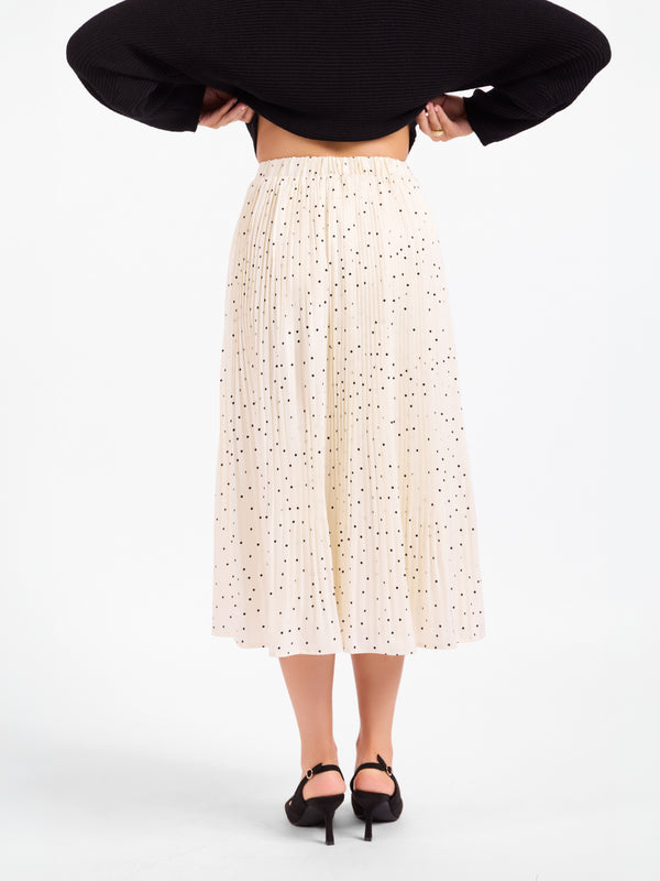 Letters Home Pleated Maxi Skirt