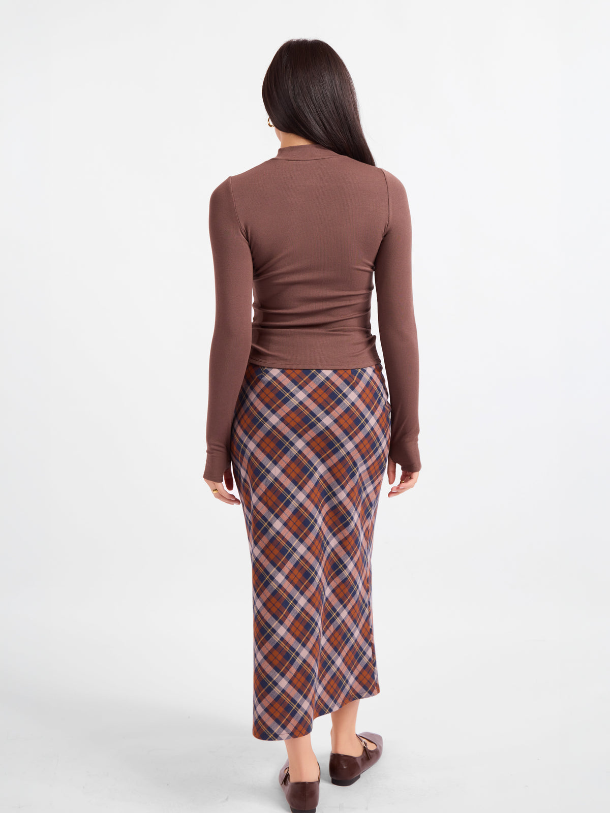 Academia Maxi Skirt - back view