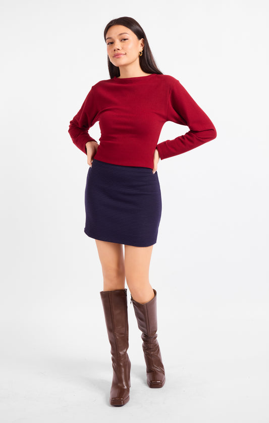 On A Stroll Mini Skirt
