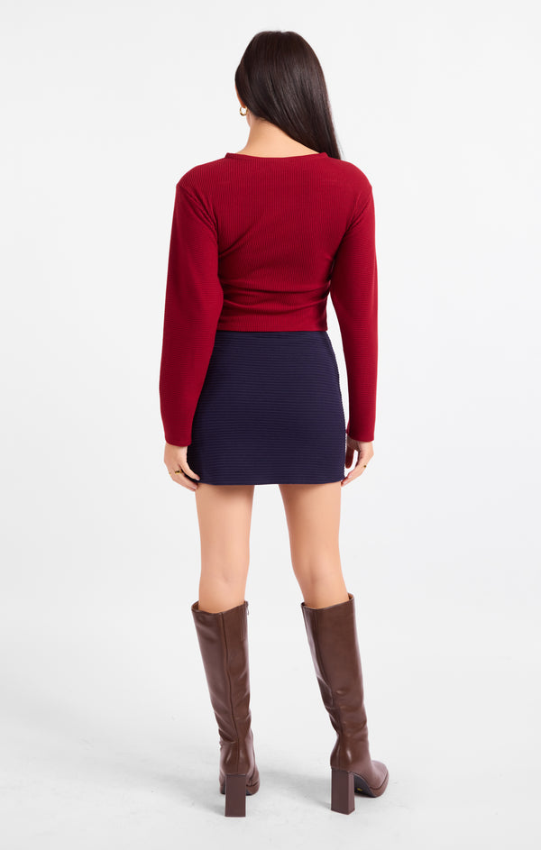 On A Stroll Mini Skirt