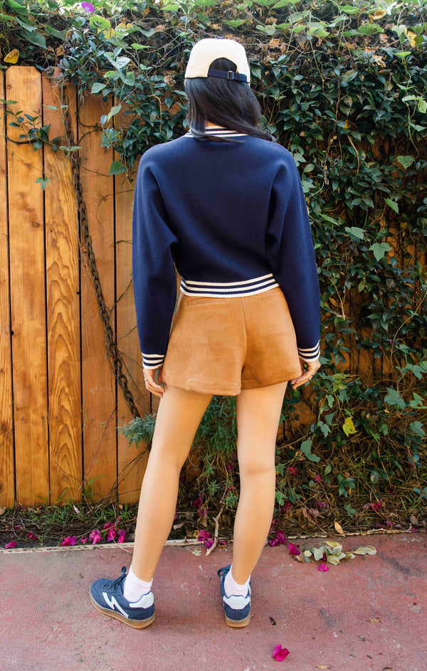 Tuscany Faux Sued Shorts
