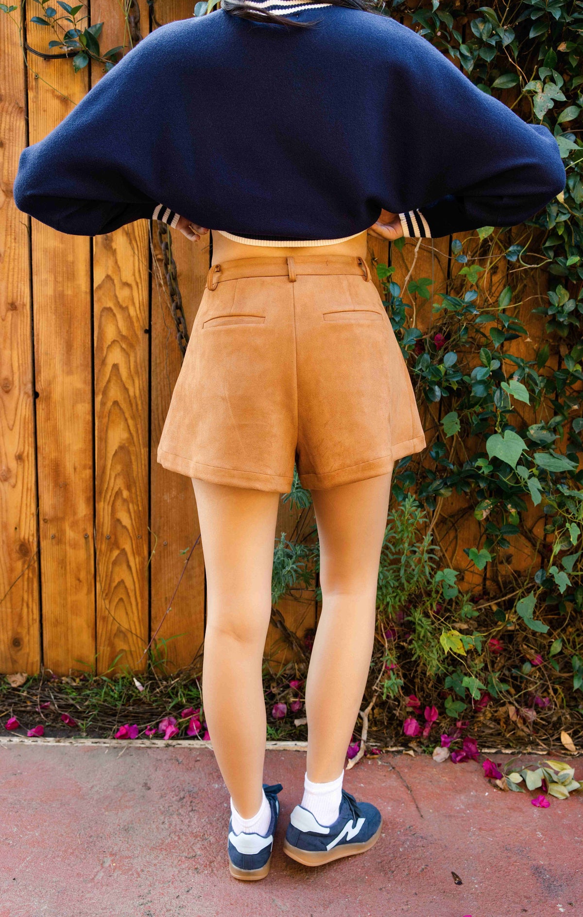 Tuscany Faux Sued Shorts