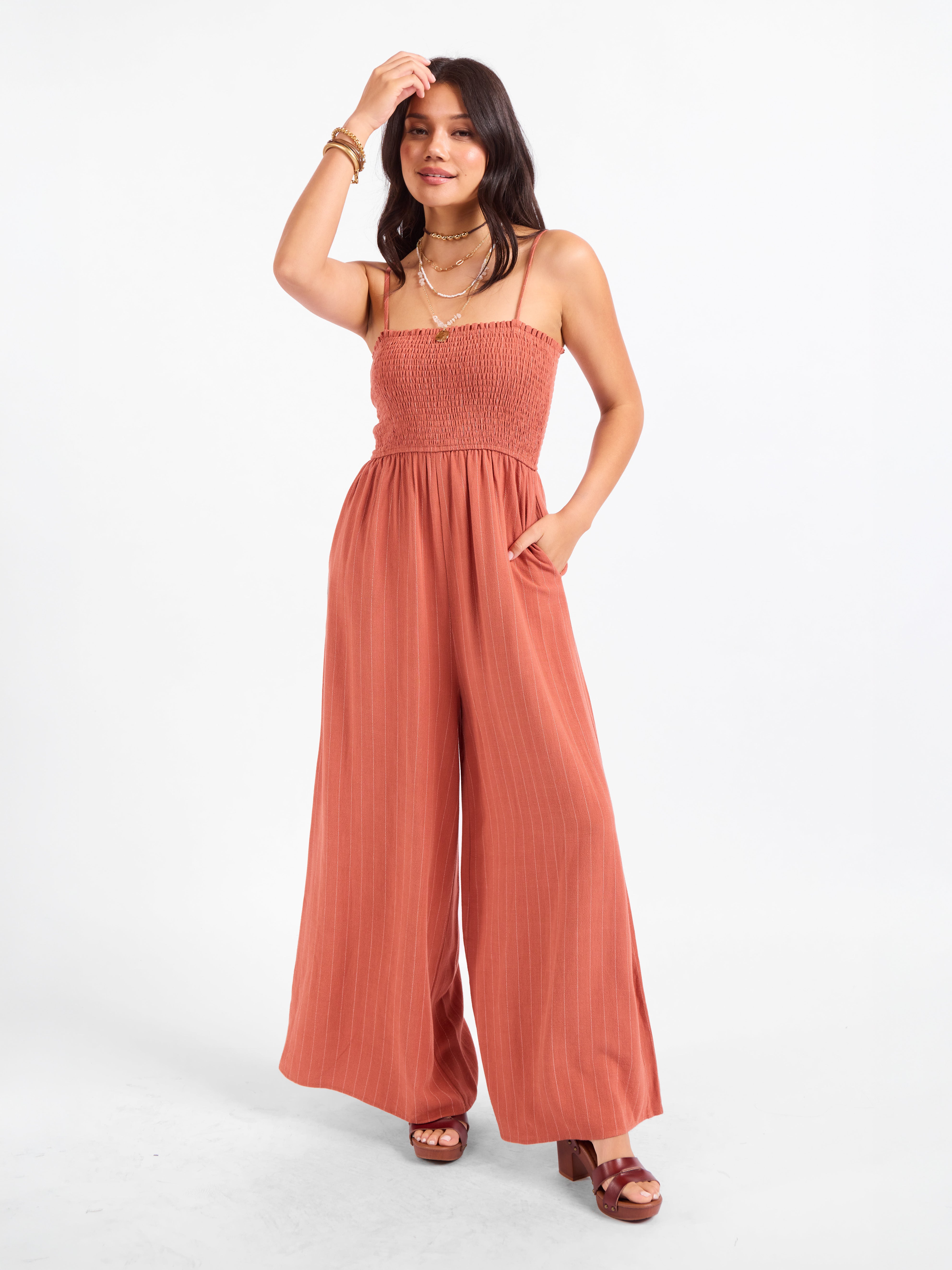 Sugarloaf Stripe Jumpsuit | Sadie and Sage – Sadie & Sage