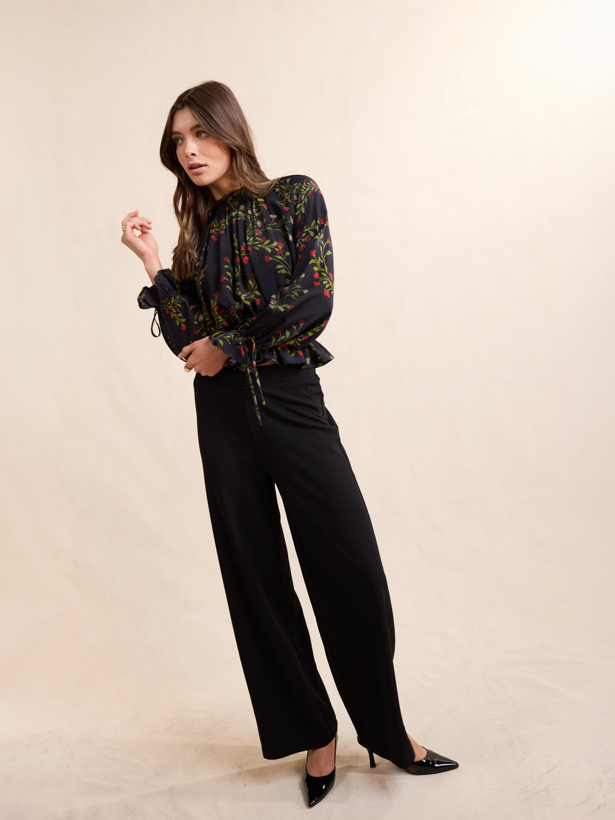 Girls Gathering Poet Blouse
