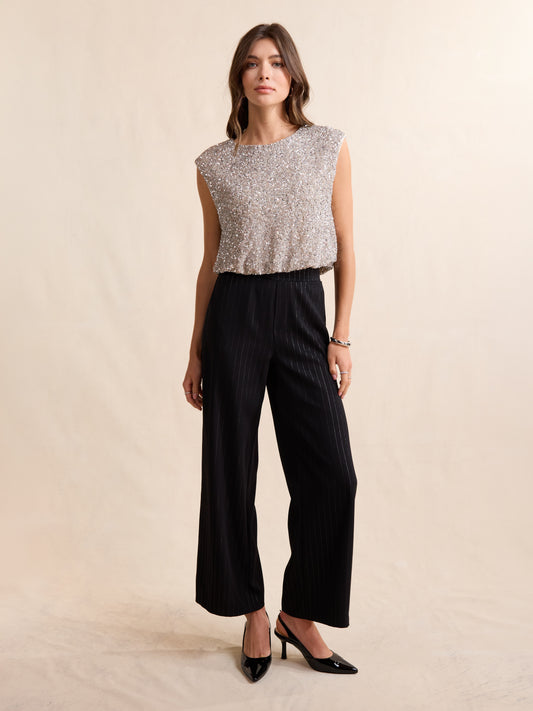 Luster Sequin Cami Top