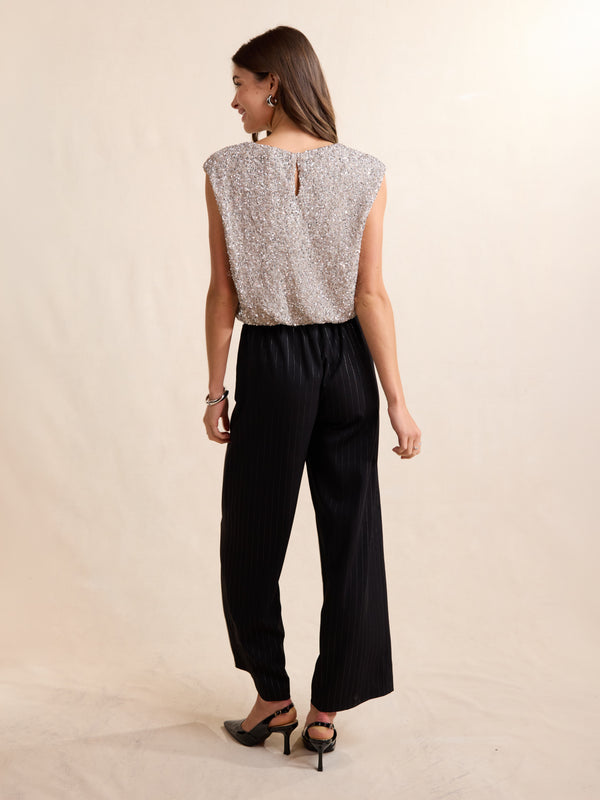 Luster Sequin Cami Top