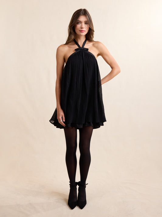 Nightcap Halter Mini Dress