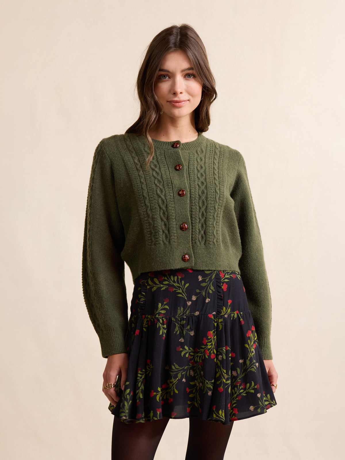 Vivienne Cable Knit Sweater