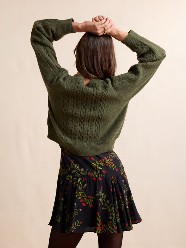 Vivienne Cable Knit Sweater